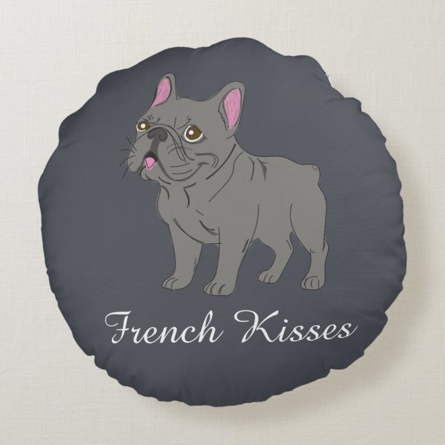 Coussins Ronds French Kisses (Dos)