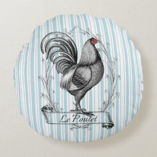 Coussins Ronds French Rooster Le Poulet