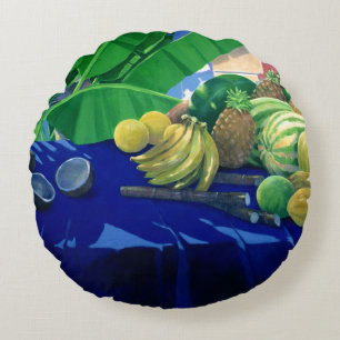 Coussins Ronds Fruit tropical