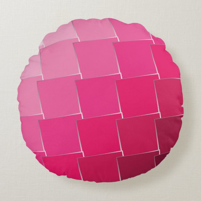 Coussins Ronds fuchsia 11 (Devant)