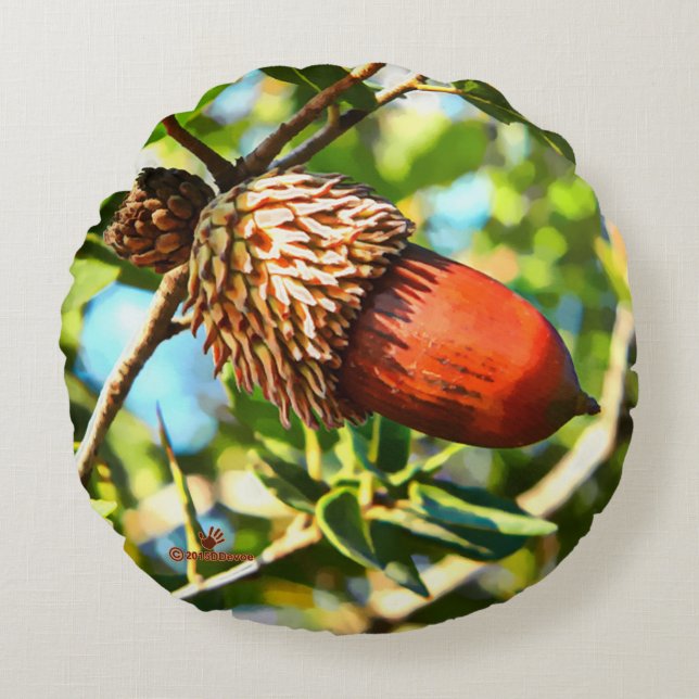 Coussins Ronds Galilee Acorn (Devant)