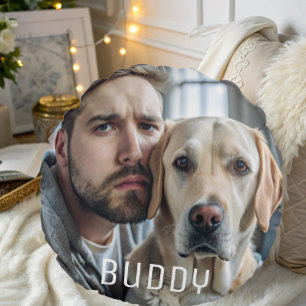 Coussins Ronds Garde photo pour animaux de compagnie Amoureux de