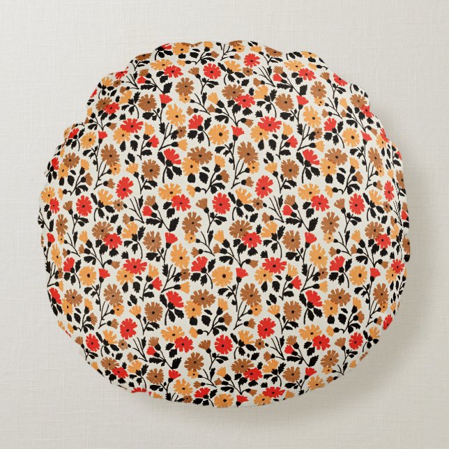 Coussins Ronds Gardes de Art pattern (Devant)