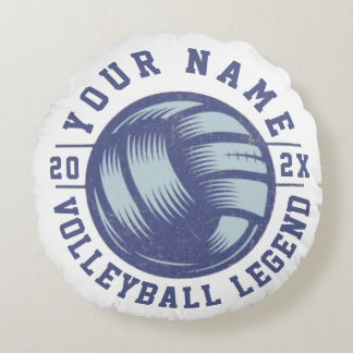 Coussins Ronds Gift with personalized name for volleyball players