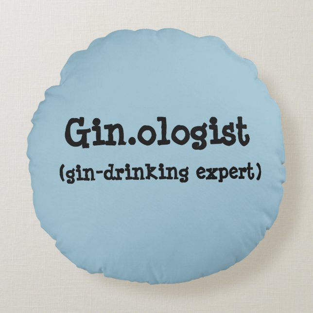 Coussins Ronds Gin.ologist (Devant)