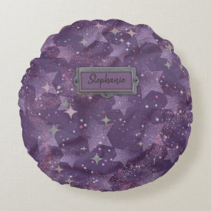 Coussins Ronds Girly 90s Retro Stars Grunge
