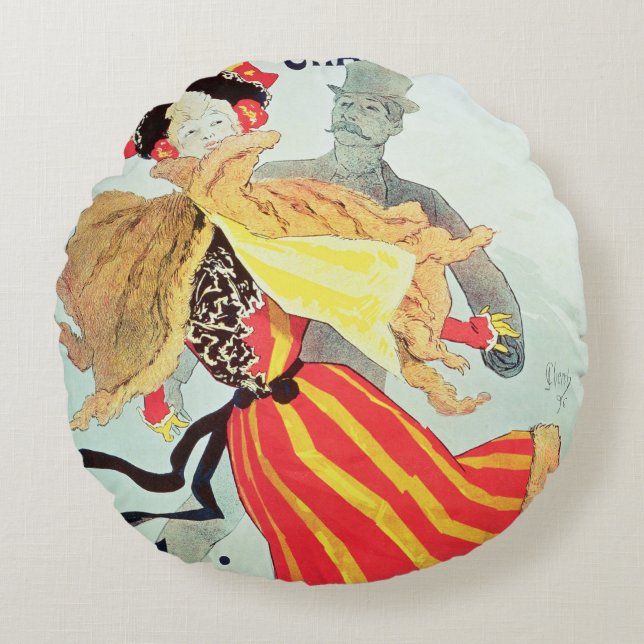 Coussins Ronds Glacez les champions Elysees, Paris, 1893 de (Devant)