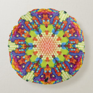 Coussins Ronds Glory Kaleidoscope