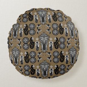 Coussins Ronds Gold Anglo Saxon Art Print