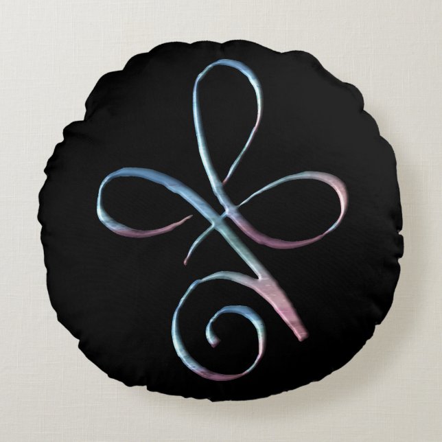 Coussins Ronds Gradient Unconditional Love (Devant)