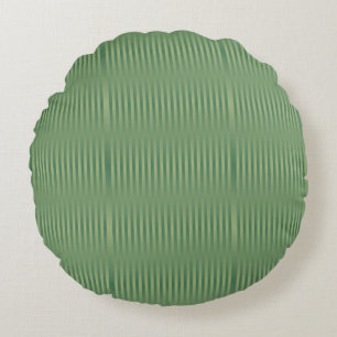 Coussins Ronds Gradient vert Vintage simple en osage