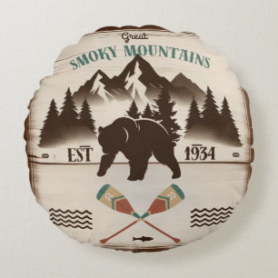 Coussins Ronds Great Smoky Mountains, TN ours