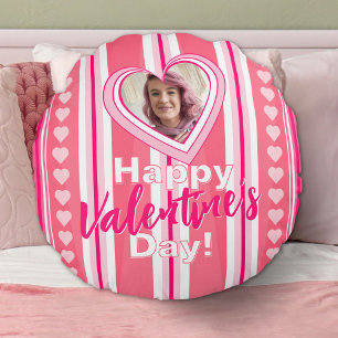 Coussins Ronds Grèves de la Saint-Valentin