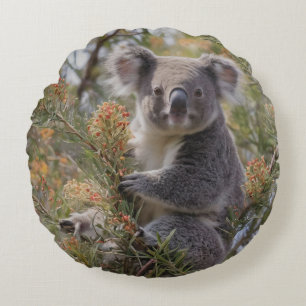 Coussins Ronds Grevillea Koala Bear,
