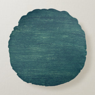 Coussins Ronds Grunge vert foncé du mur
