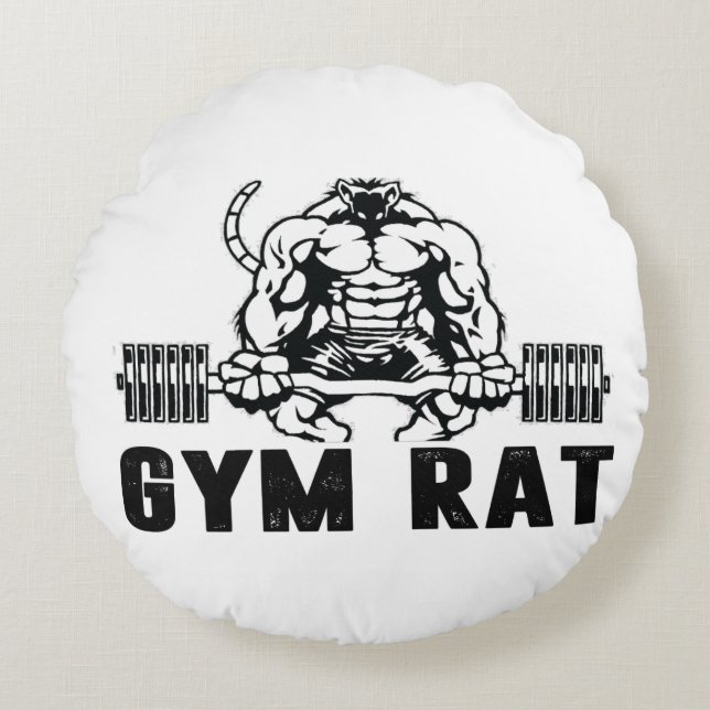 Coussins Ronds Gym Rat (Devant)