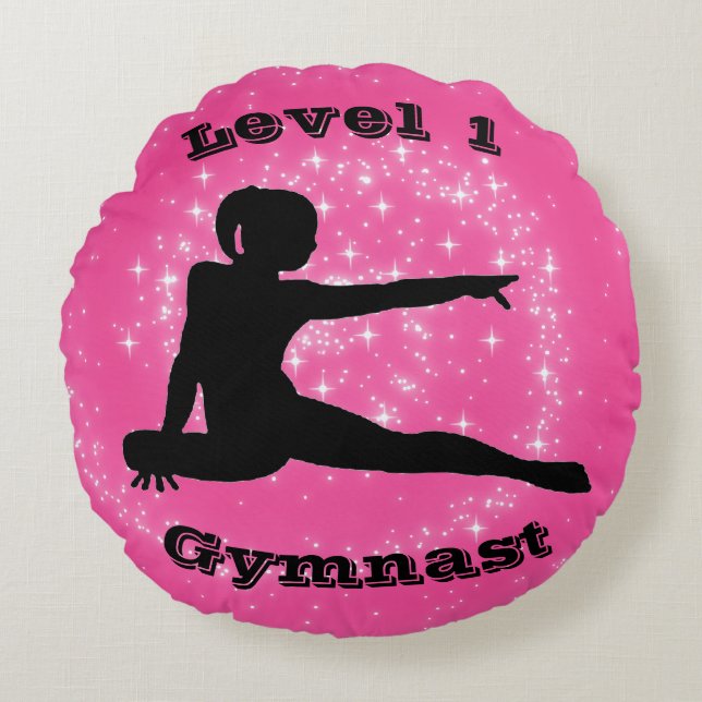 Coussins Ronds Gymnaste de niveau 1 (Devant)