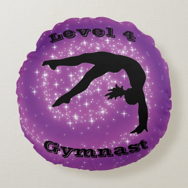 Coussins Ronds Gymnaste de niveau 4 (Devant)