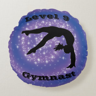 Coussins Ronds Gymnaste de niveau 9