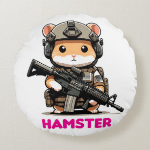 Coussins Ronds Hamster tactique