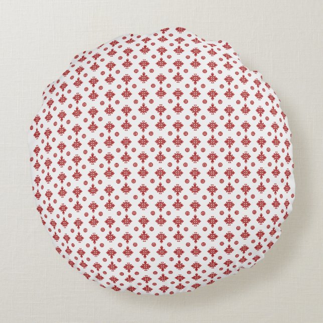Coussins Ronds Harmonie de la Croix Écarlate (Dos)