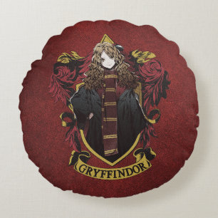Coussins Ronds HARRY POTTER™   Anime Hermione House Crest