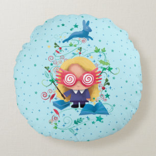 Coussins Ronds Harry Potter   Luna Lovegood Graphic