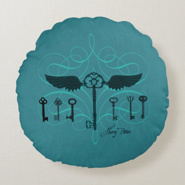 Coussins Ronds Harry Potter Spell | Touches volantes (Devant)