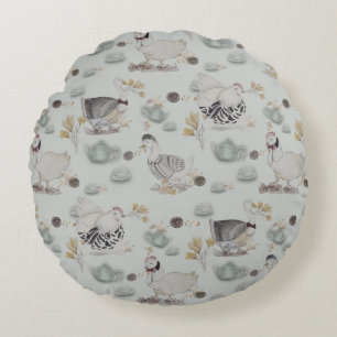 Coussins Ronds Haute Couture Print Kidsroom