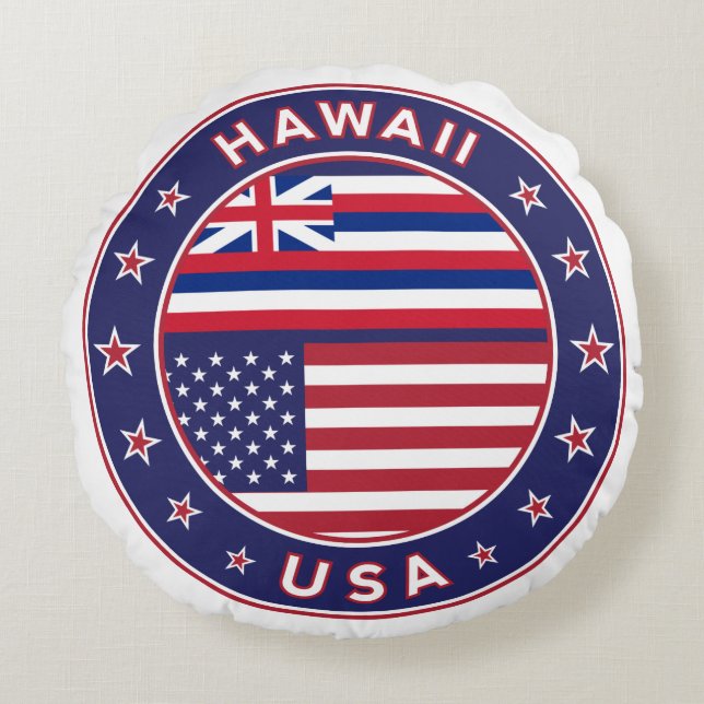 Coussins Ronds Hawaii (Devant)