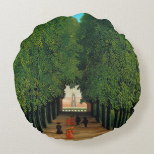 Coussins Ronds Henri Rousseau, Allée dans le parc à Saint-Cloud