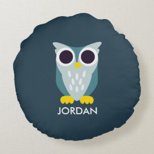 Coussins Ronds Henry le hibou