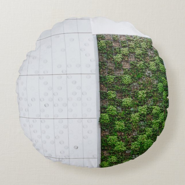 Coussins Ronds Herbe verte (Devant)