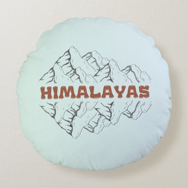Coussins Ronds Himalaya (Devant)