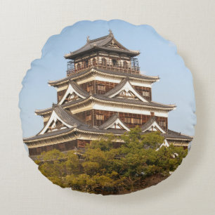 Coussins Ronds Hiroshima Castle 広 島 城, Hiroshima, Japon