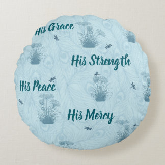 Coussins Ronds His Everything Queen Anne's Lace