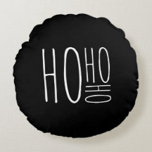HO HO HO Joyeux Noël de style ferme chic noir