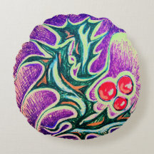 Holly Leaf et Berry coloré