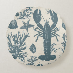 Coussins Ronds Homard du littoral du Maine
