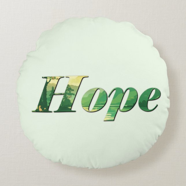 Coussins Ronds Hope. (Devant)