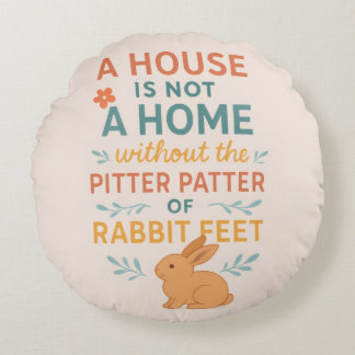 Coussins Ronds House pitter patter rabbit feet