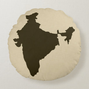 Coussins Ronds Humeurs d'épices au chocolat Inde