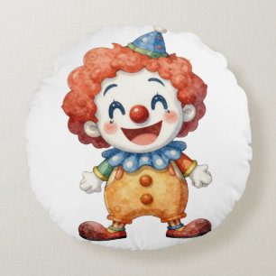 Coussins Ronds Humour de cirque clownesque