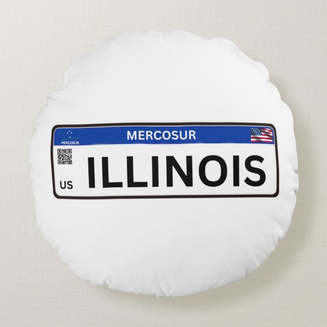 Coussins Ronds Illinois Mercosur (Devant)