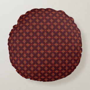 Coussins Ronds Illustration 3D Abstraite de Modern Motif3d illus