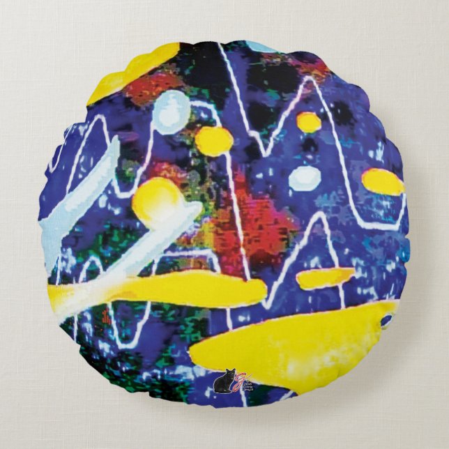 Coussins Ronds Image KC de Sines (Devant)