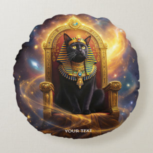 Coussins Ronds Imaginaire Pharaoh Regal Cat