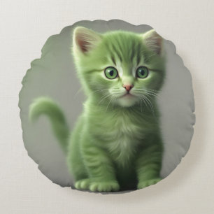 Coussins Ronds Incroyable Kitten