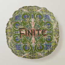 Infinite - Green Abstract by Alexandra Cook