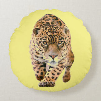 Coussins Ronds Jaguar Eyes